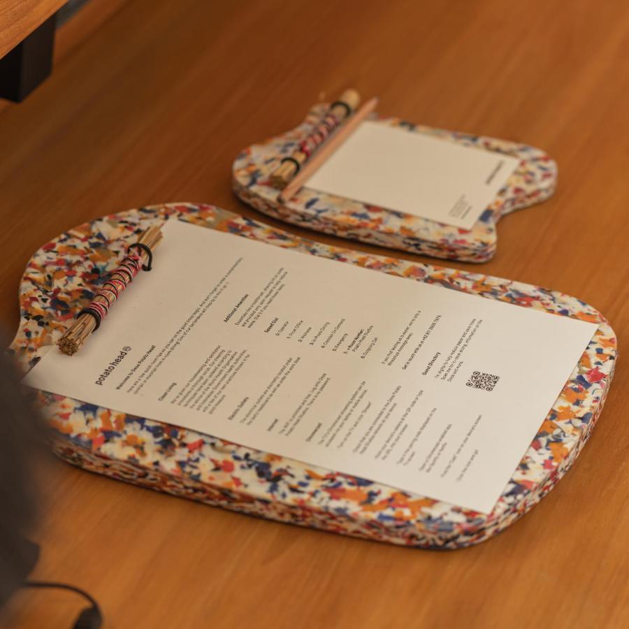 Potato Head Suites&Studios Seminyak Esterno foto A clipboard made from plastic
